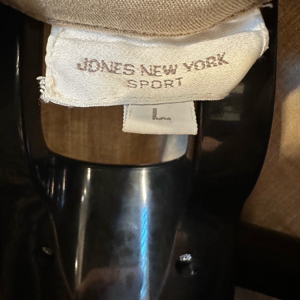 Jones New York Sport Khaki Vintage Utility Jacket - Picture 10 of 10